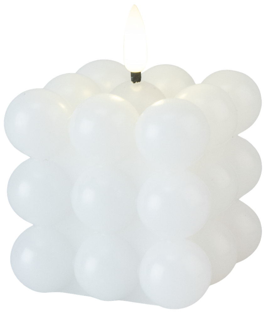 LED-BUBBELLJUS VIT 7,5 CM