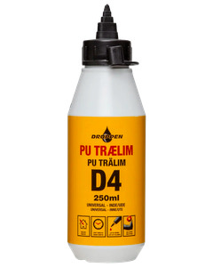 Droppen Trælim PU 250 ml - lys