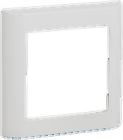 LK FUGA Design ramme SOFT 63 1 modul - hvid