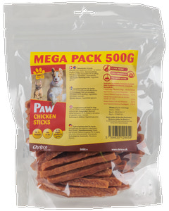 Paw Chicken Sticks 500 g 