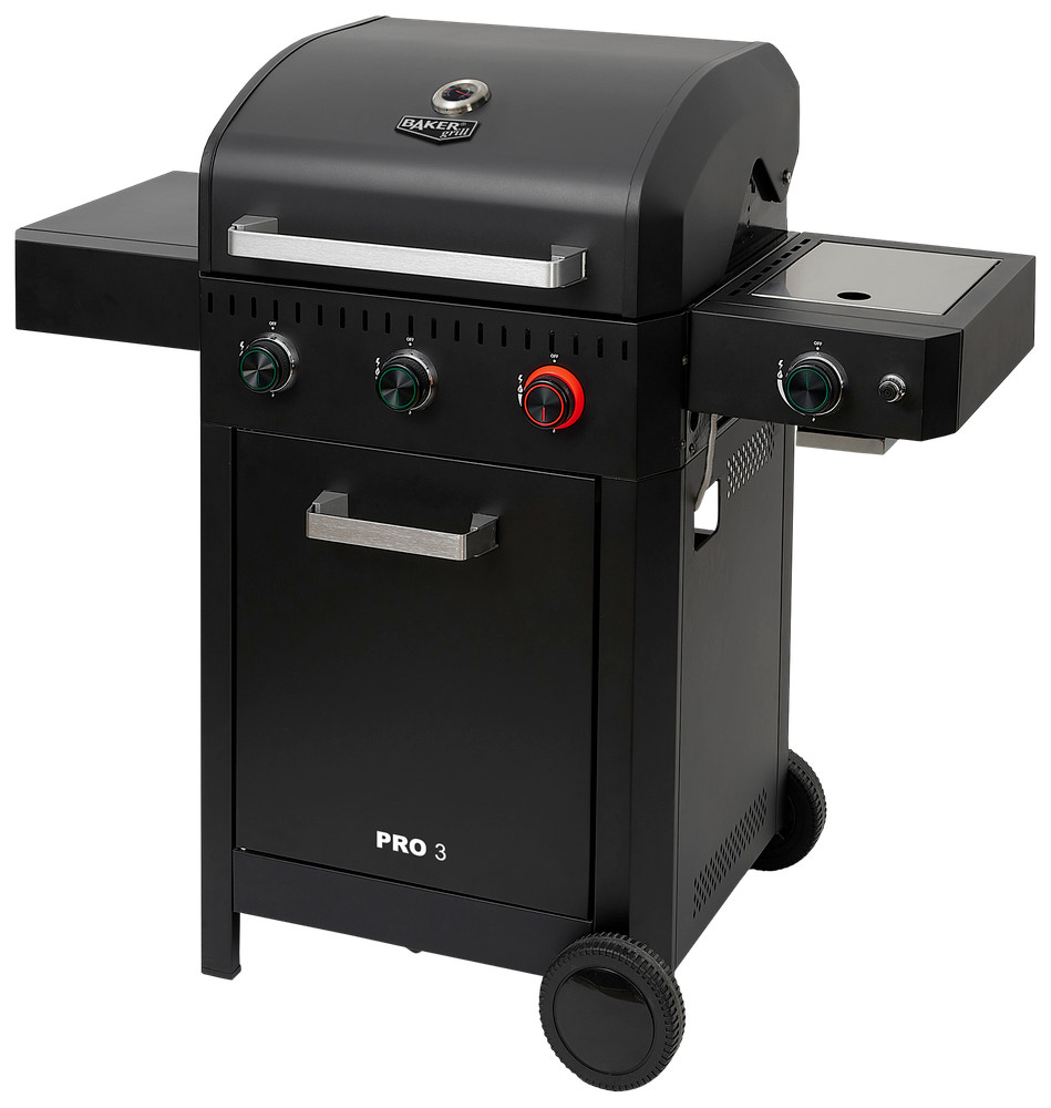 BAKERgrill Gasolgrill Pro 3+1