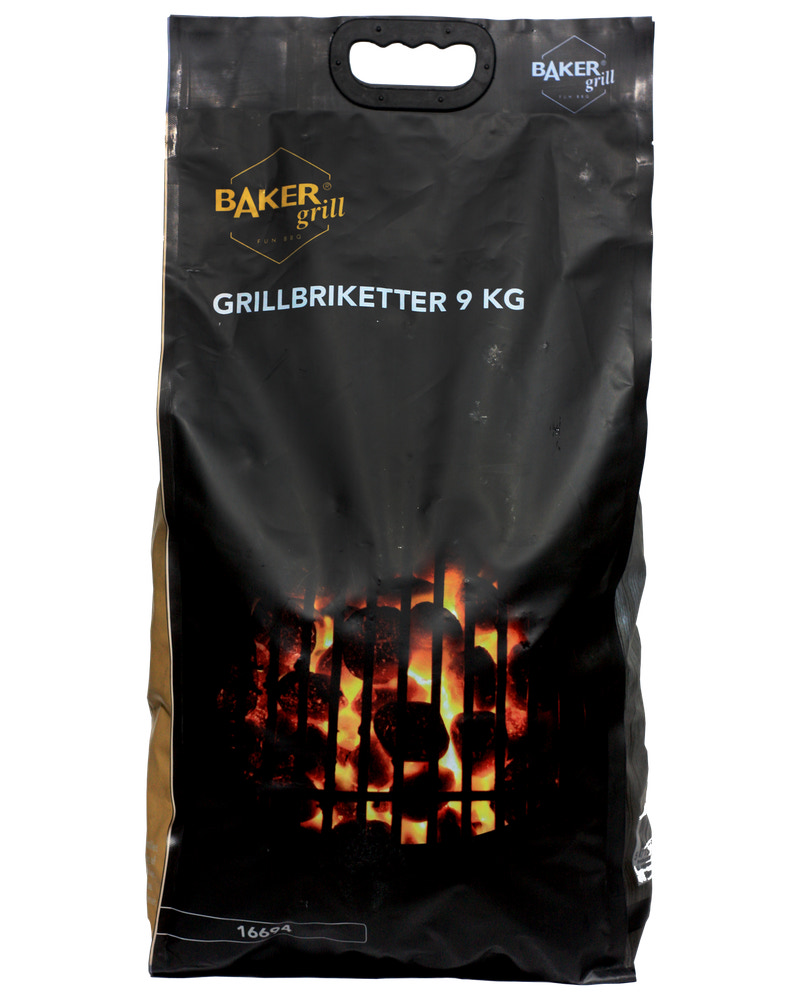 BAKERgrill Grillbriketter 9 kg