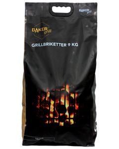 BAKERgrill Grillbriketter 9 kg