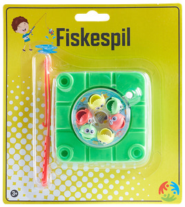 Fiskespil - assorterede farver