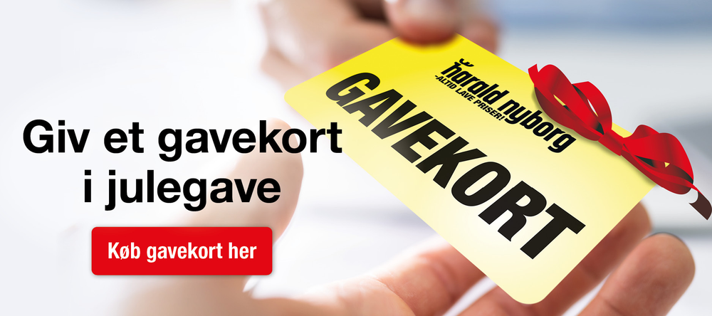 Gavekort til Harald Nyborg