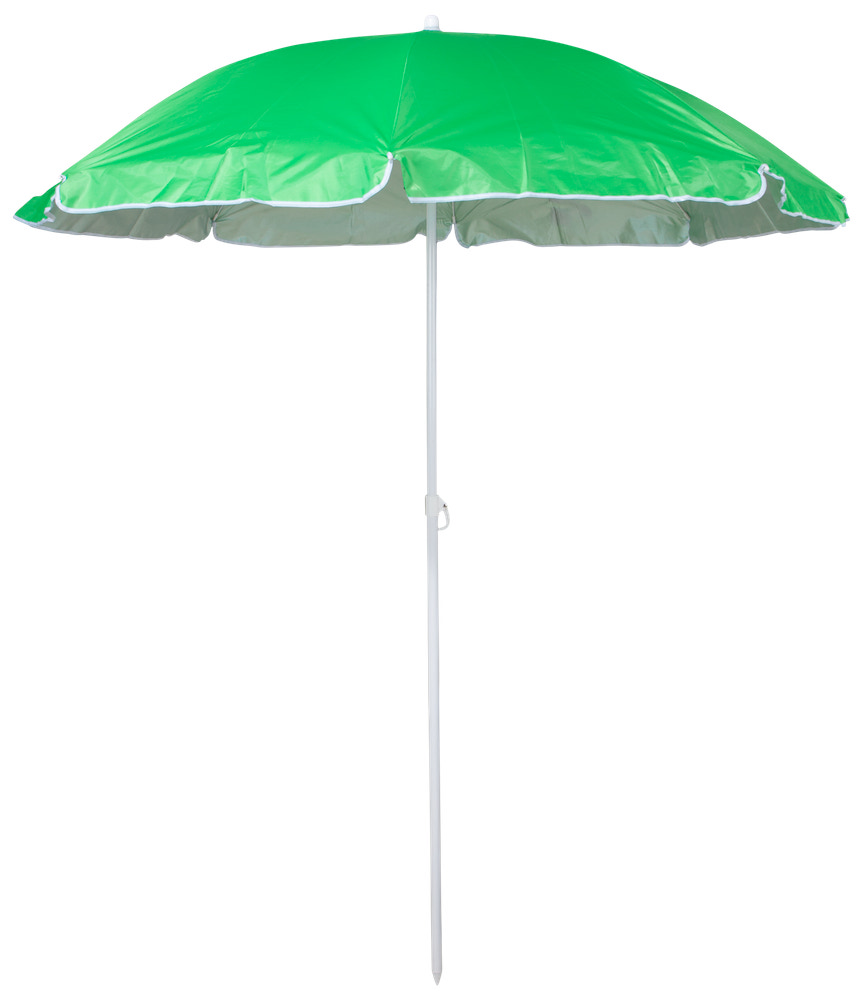 Strandparasol Ø180 cm - assorterede farve