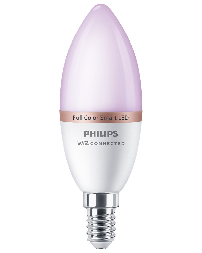 PHILIPS Smart LED kronlampa 4,9W E14 C37 - Full color