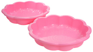 Sandkasse og badebassin plast - pink