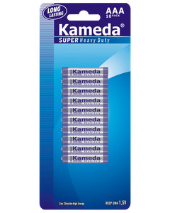 Kameda Brunsten batteri - AAA 10-pak