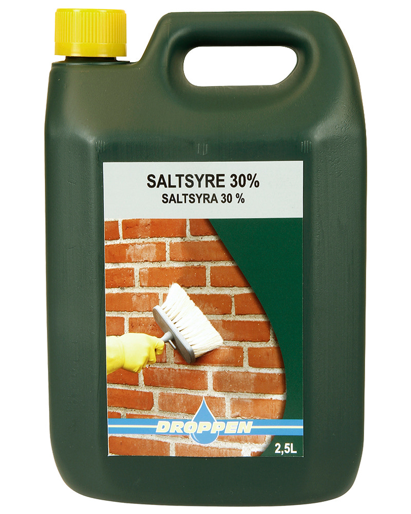 Droppen Saltsyre 2,5 L