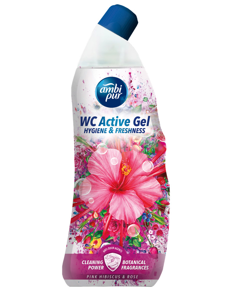 Ambi Pur WC-gel 750 ml - pink