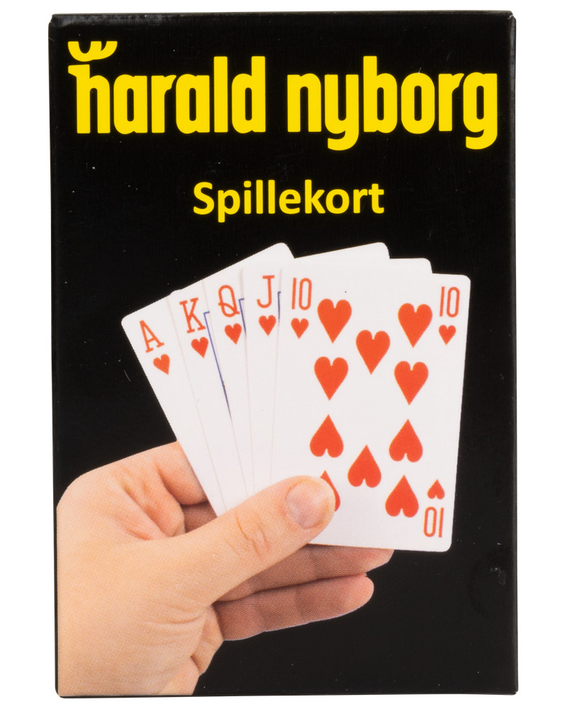 Harald Nyborg spillekort