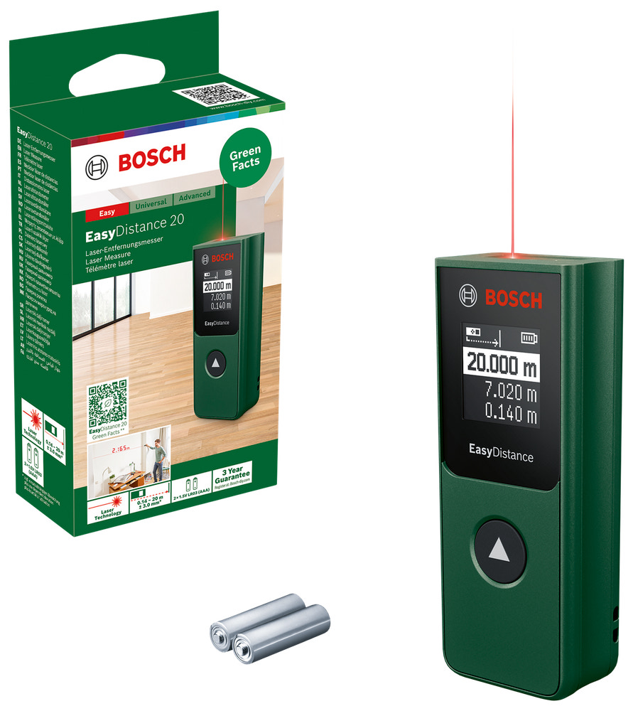 BOSCH Laserafstandsmåler EasyDistance 20