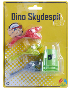 Dino skydespil 6 dele