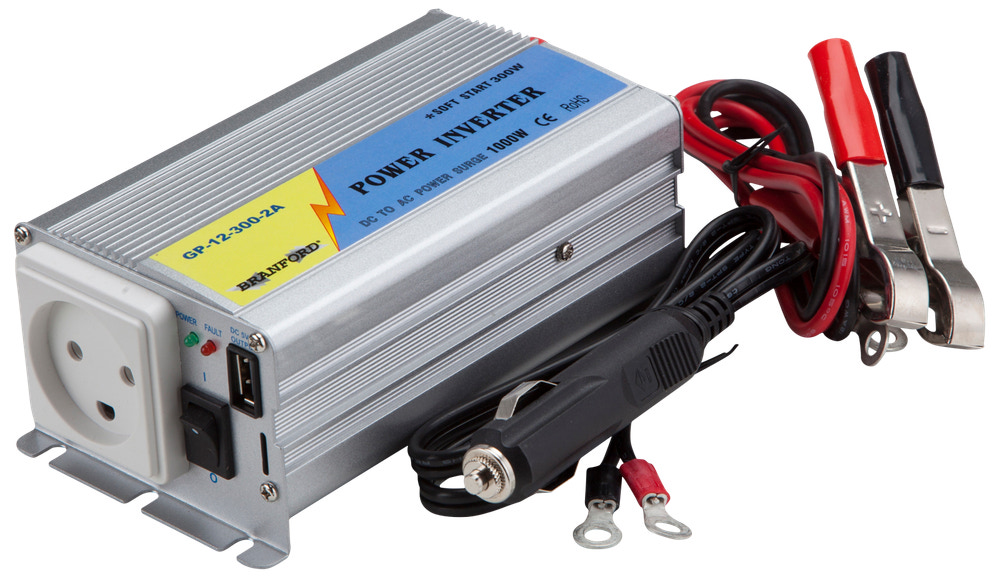 BRANFORD Inverter/omformer 300 W 12 til 230 V