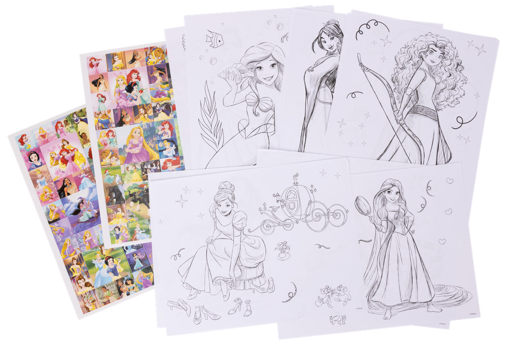 Stickers Disney Princess 100-pack