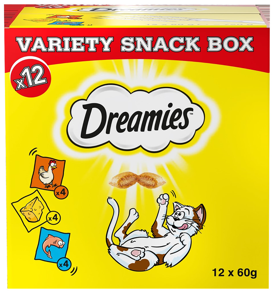 Dreamies storpak 12 x 60 g