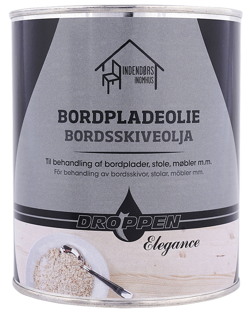 Droppen Elegance Bordpladeolie 0,75 L - klar