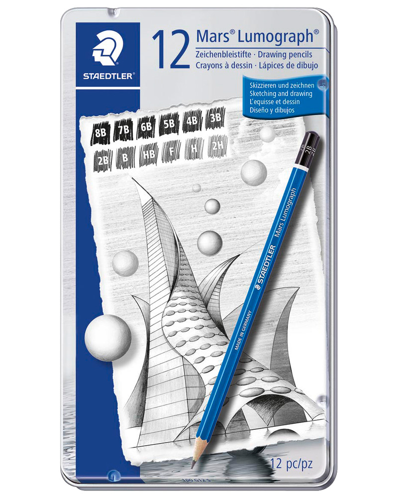 STAEDTLER MARS LUMOGRAPH 12 ST