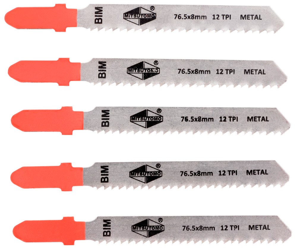 Mitsutomo Sticksågblad Metall 12T 5 st.