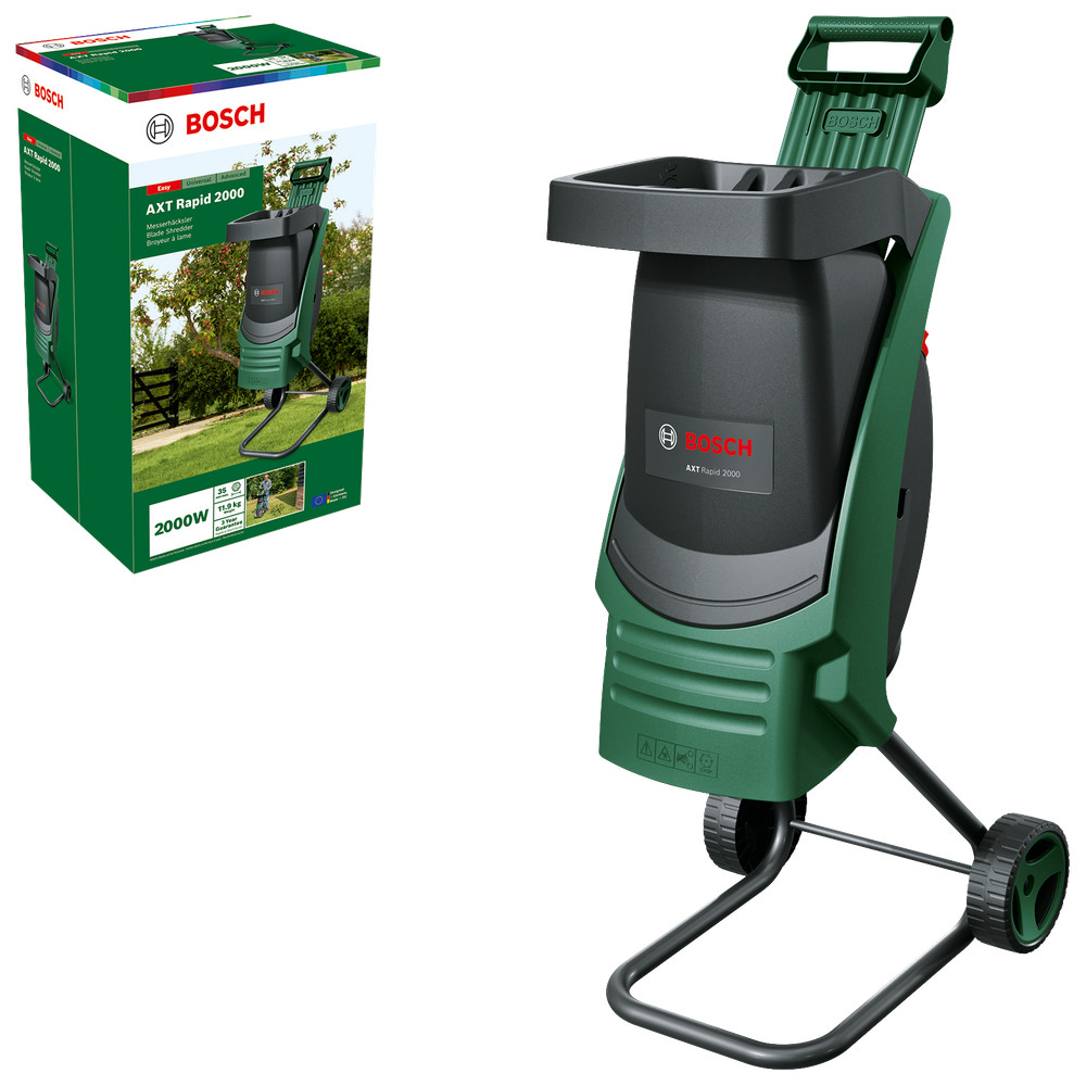 Bosch kompostkvarn Rapid 2000W