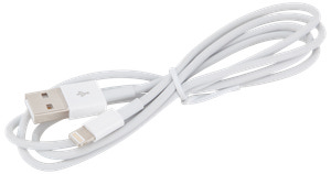 SINOX Lightningkabel 1 meter - hvid