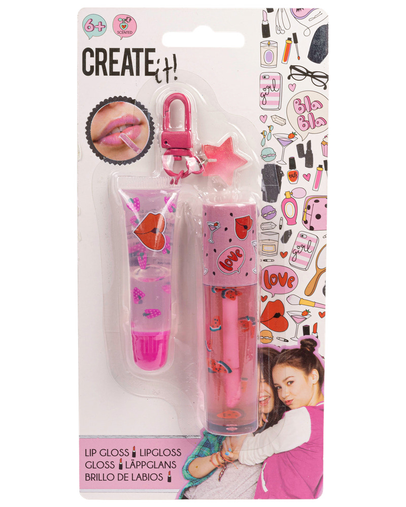 CREATEit Lipgloss 2 stk. - assorterede varianter