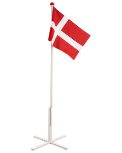 Flagstang med hejs og line - 180 cm