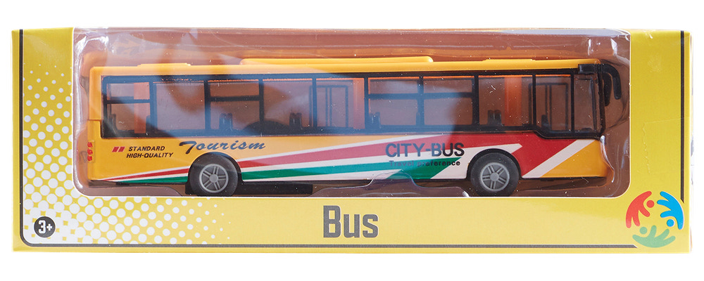 Bus 15 cm - assorterede farver