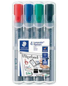 Staedtler Lumocolor flipchart marker 4 stk.