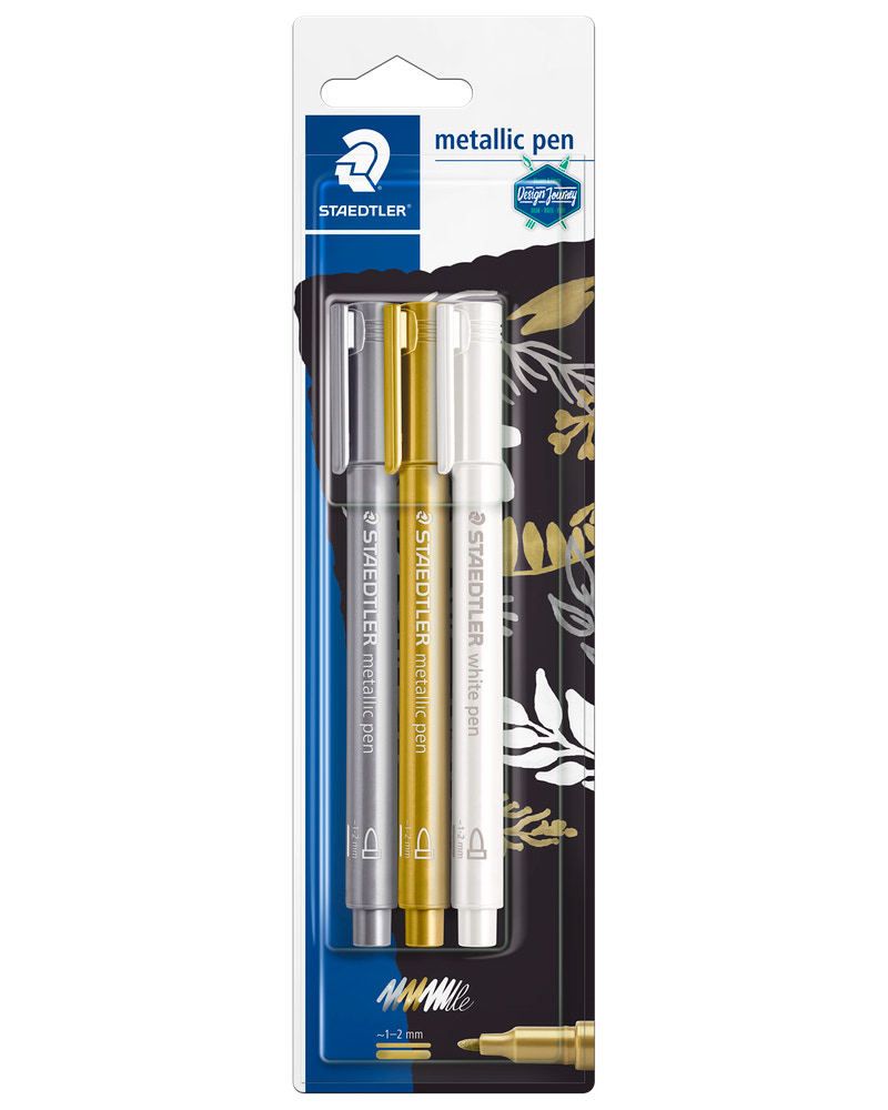 STAEDTLER METALLIC PEN 3 ST