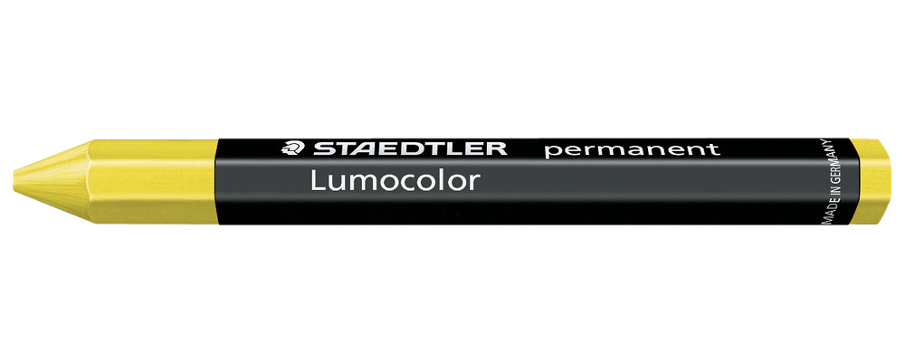 Staedtler Permanent mærkekridt Lumocolor - gul