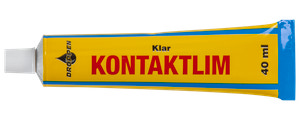 Droppen kontaktlim klar 40 ml