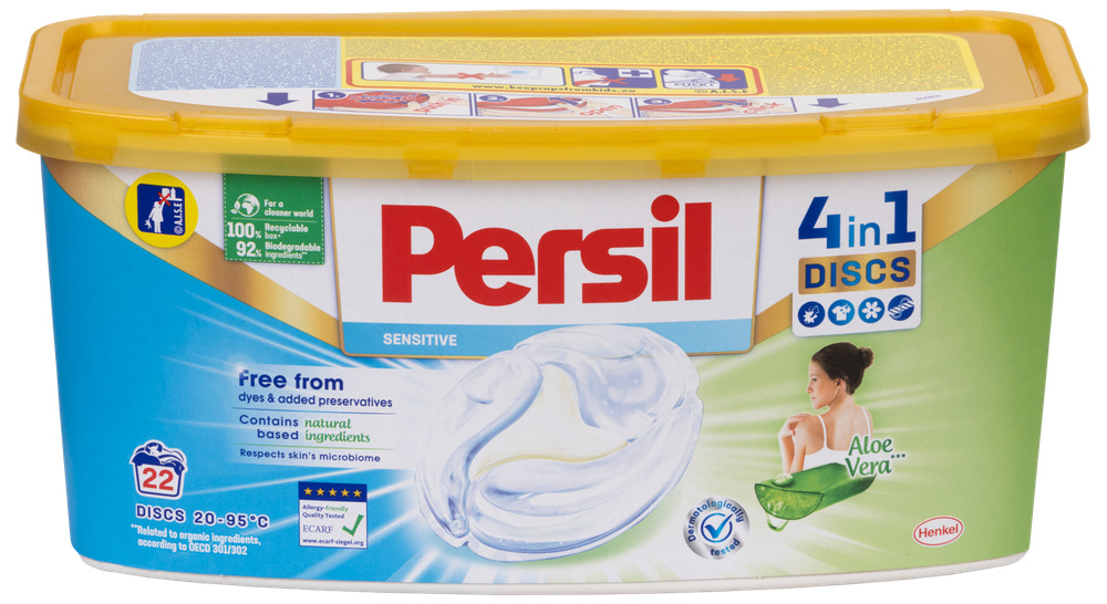 Persil Discs sensitive - 22 stk.