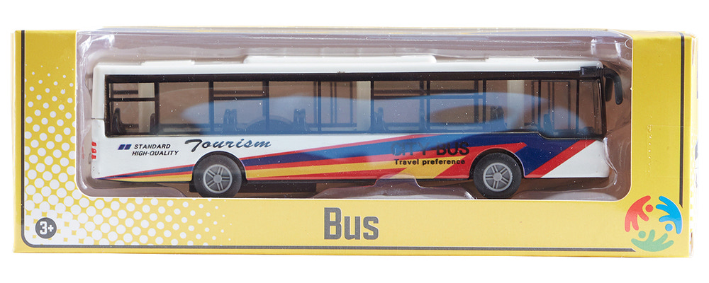 Bus 15 cm - assorterede farver