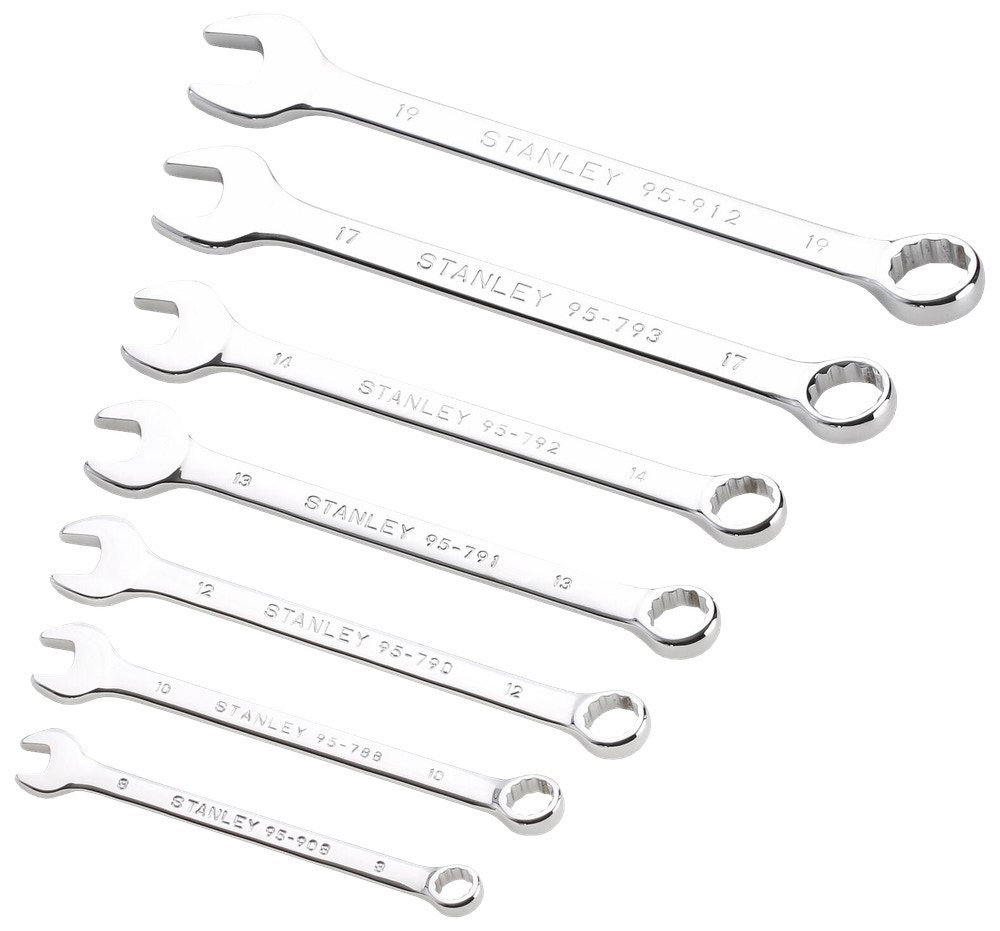 Stanley ring/U-nycklar 7-pack