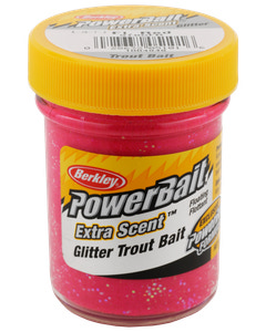 Powerbait fluored glitter