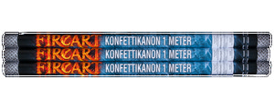 Konfettikanon 100 cm 3 stk.