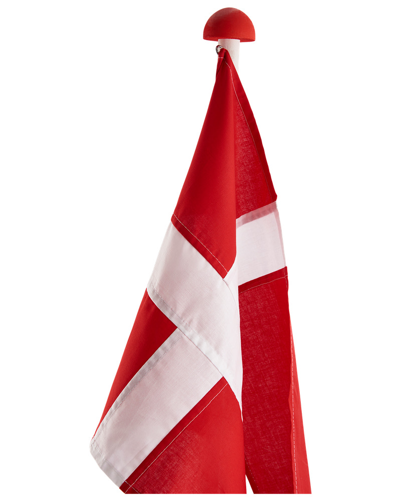 Flagstang med hejs og line - 180 cm