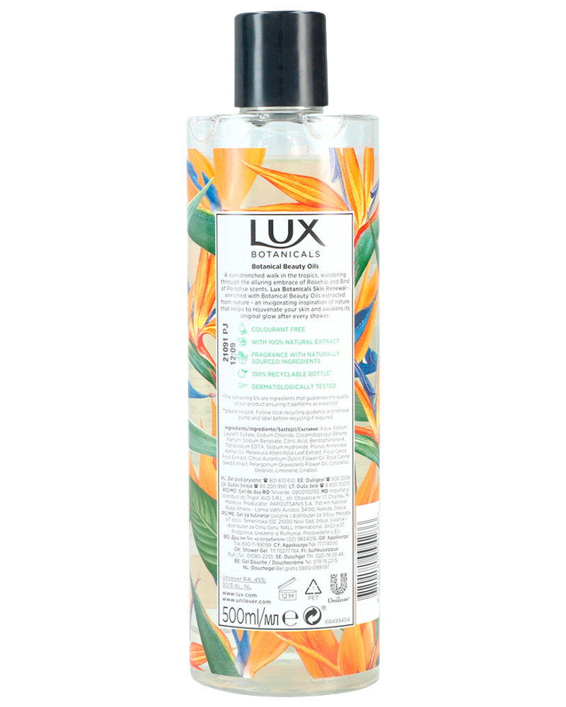 LUX Showergel 500 ml - Bird of paradise