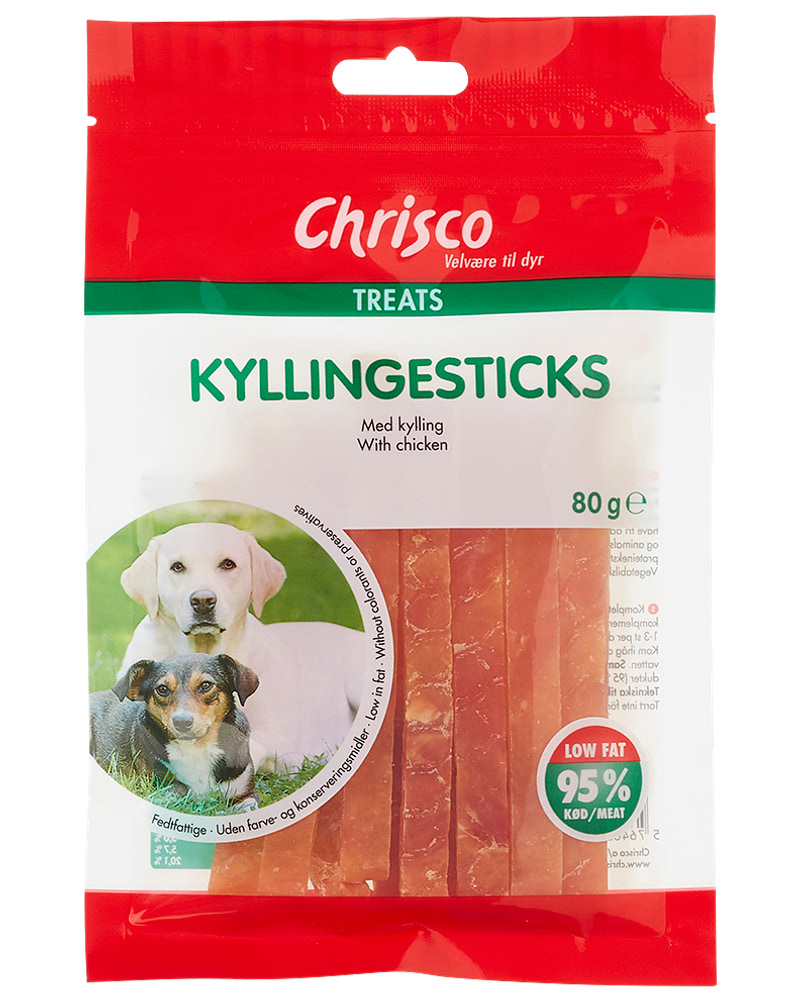 Chrisco kyllingesticks 80 g