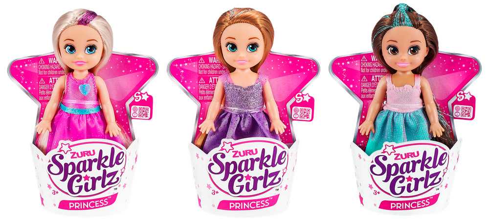 SPARKLE GIRLZ PRINCESS CUPCAKE