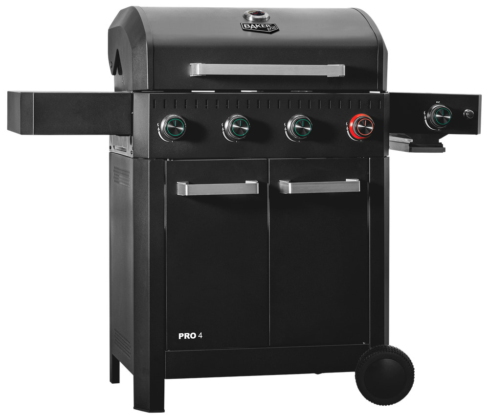 BAKERgrill Gasgrill Pro 4+1