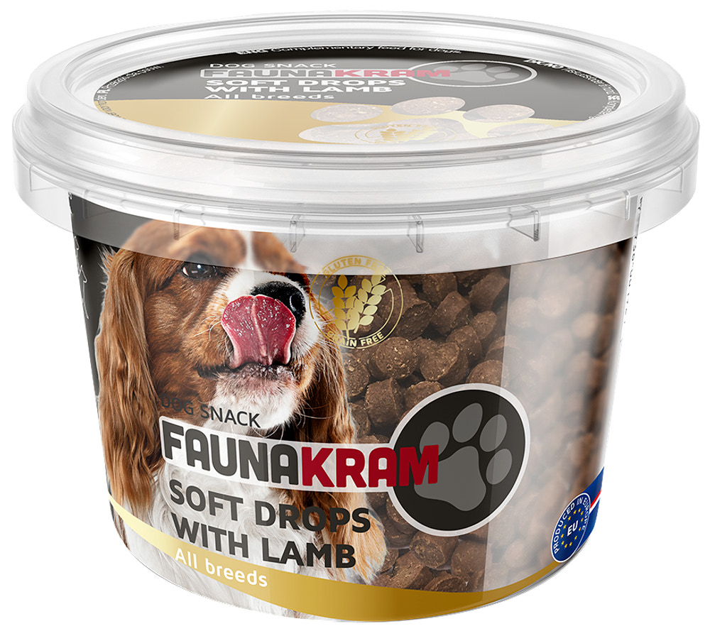 Faunakram Hundesnacks Lam soft 200 g