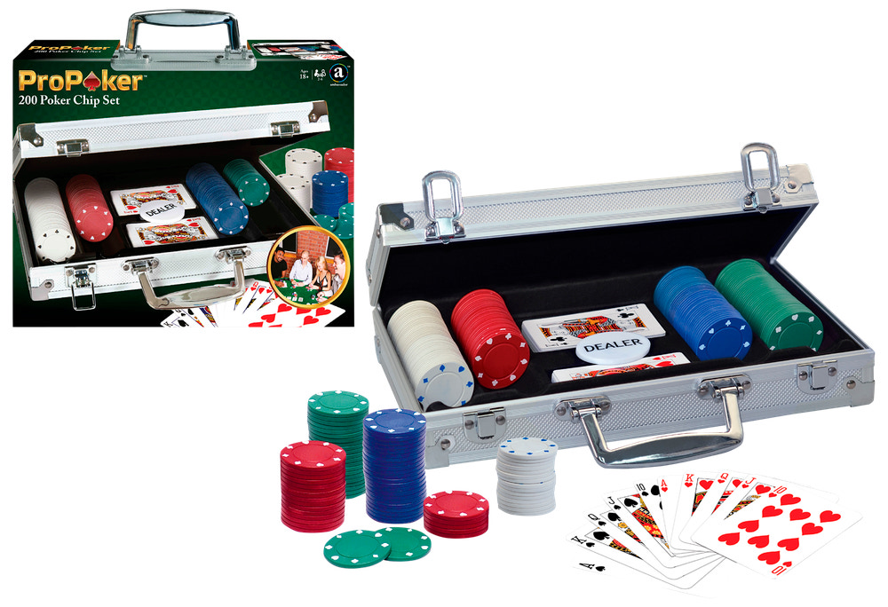 ProPoker - 200 poker chips set