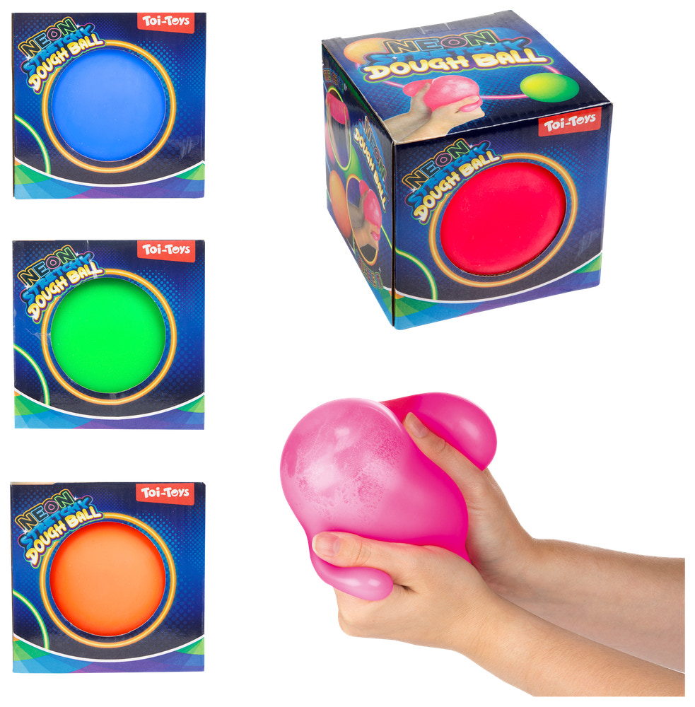 Neon stretchy ball