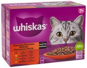 Whiskas Kødmenu 7 år+ 12 x 85 g