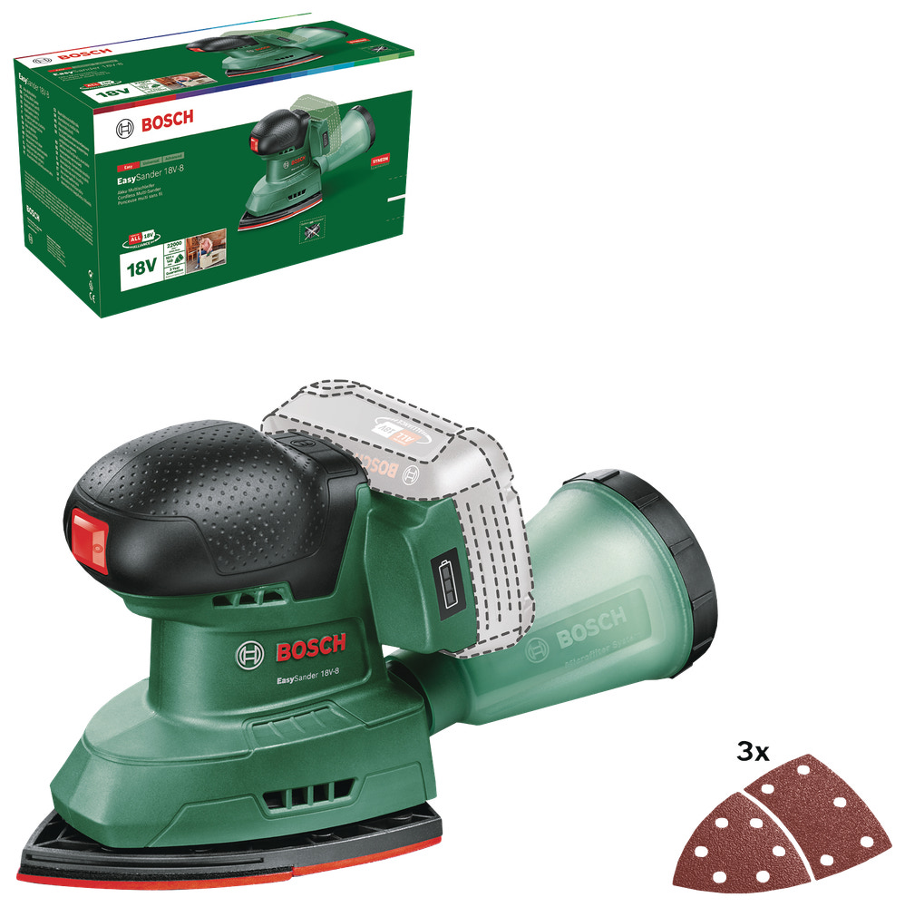 Bosch Multisliber EasySander 18V-8