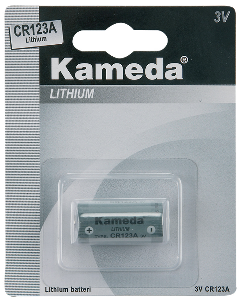 Kameda Lithium batteri - CR123