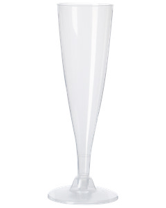 Champagneglas 13 cl genanvendelig 4-pak